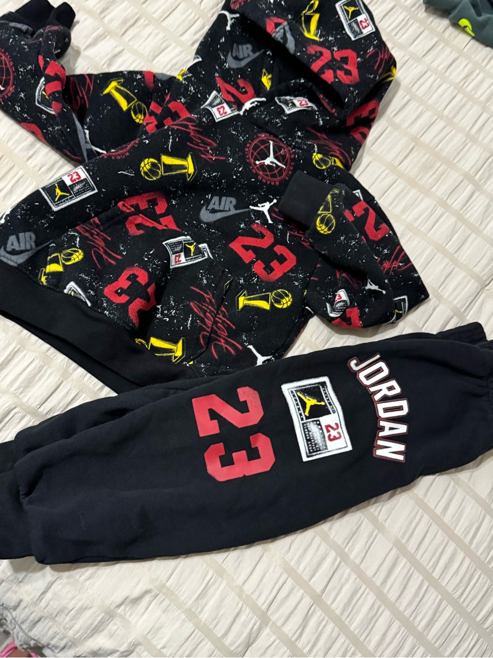 Jordan Kids' Black 23 Graphic Sweatset - Jordan